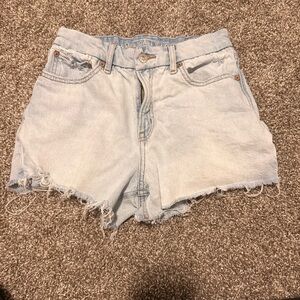 American Eagle Outfitters Light Wash Jean Shorts